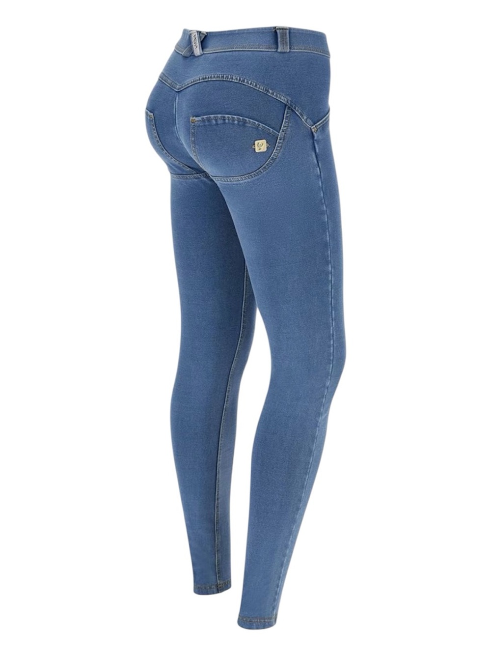 FREDDY WR.UP Push-up Low Waist Light Blue Stretch Jeggings